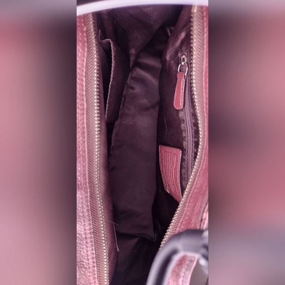 Coach Sienna Park Carrie Brown Shoulder bag Pebbled Leather 2013 Purse Hobo - Picture 14 of 15